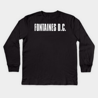 Fontaines DC Kids Long Sleeve T-Shirt